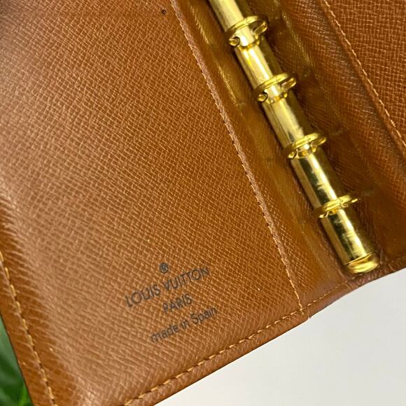 Louis Vuitton PM Agenda monogram planner Small wallet SLG Passport Holder - Picture 9 of 11